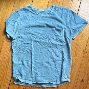 Marine Layer green Crew Neck T-Shirt with Pocket